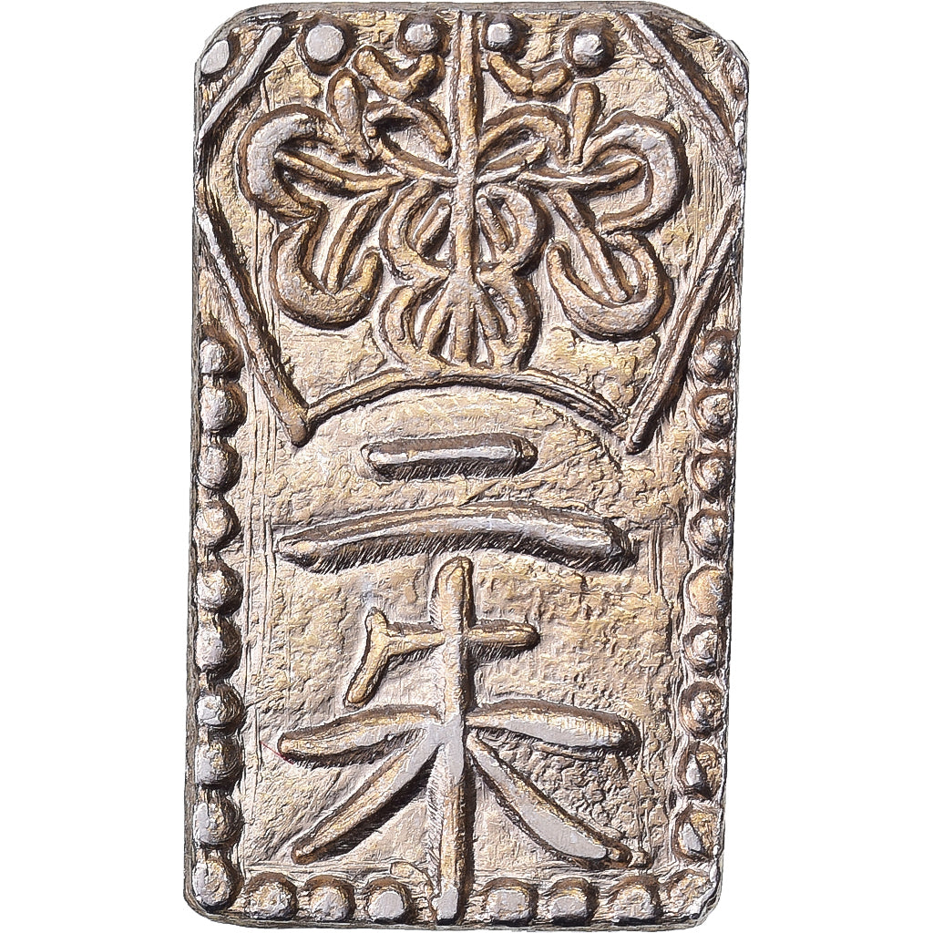 Japan, Kōmei, 2 Shu, Manen, 1860-1869, Edo, Electrum, AU(55-58)