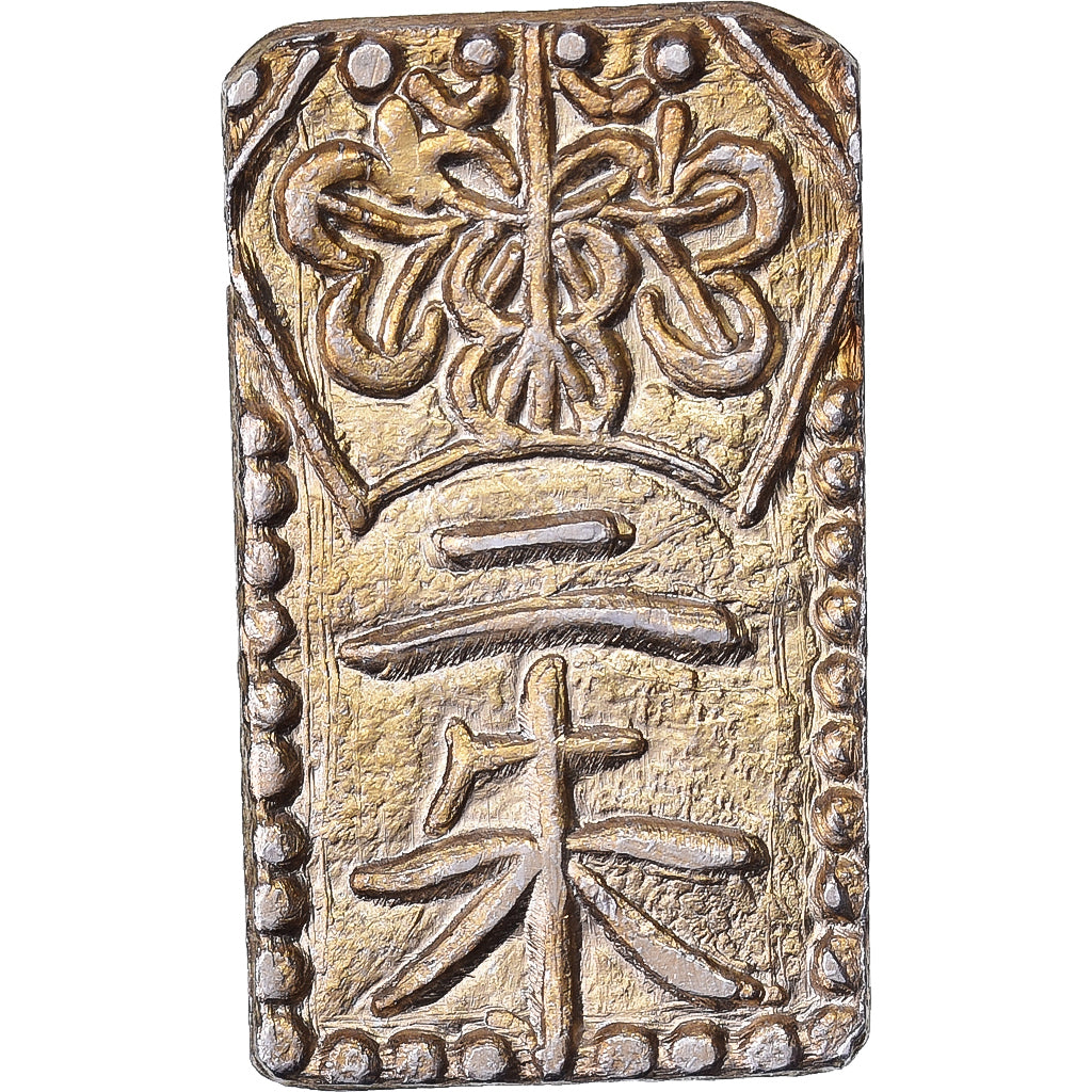 Japan, Kōmei, 2 Shu, Manen, 1860-1869, Edo, Electrum, AU(55-58)