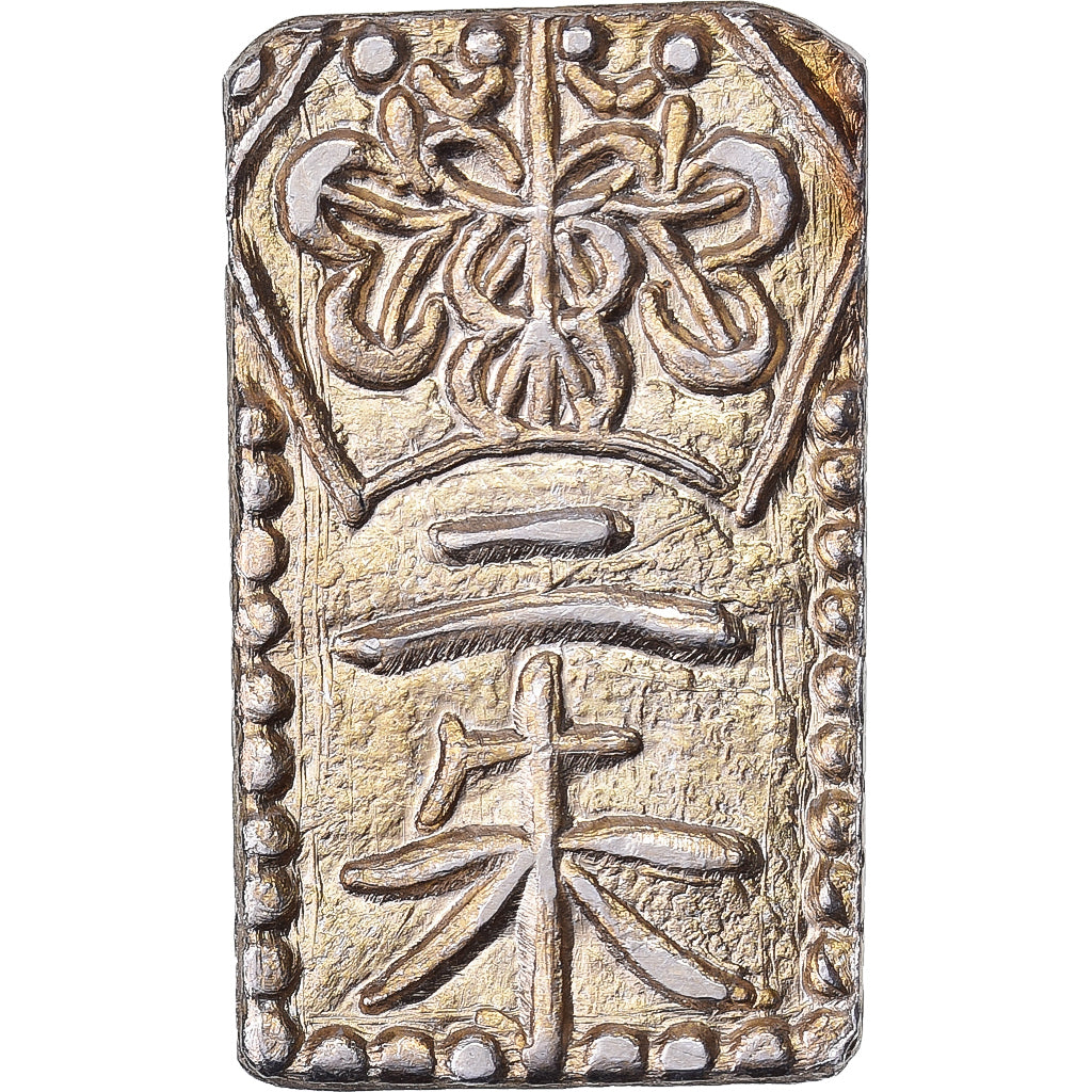 Japan, Kōmei, 2 Shu, Manen, 1860-1869, Edo, Electrum, AU(55-58)