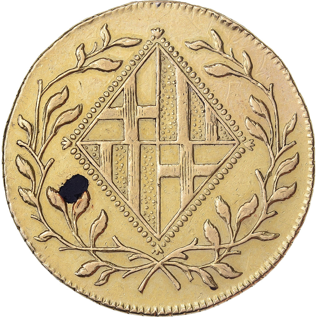 Principality of Catalonia, José I Bonaparte, 20 Pesetas, 1812, Barcelona, Gold