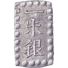 Japan, Kōmei, 1 Shu, Kaei, 1853-1865, Edo, Silver, AU(55-58)