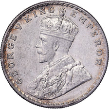 British India, George V, 1 Rupee, 1919, Silver, AU(55-58)