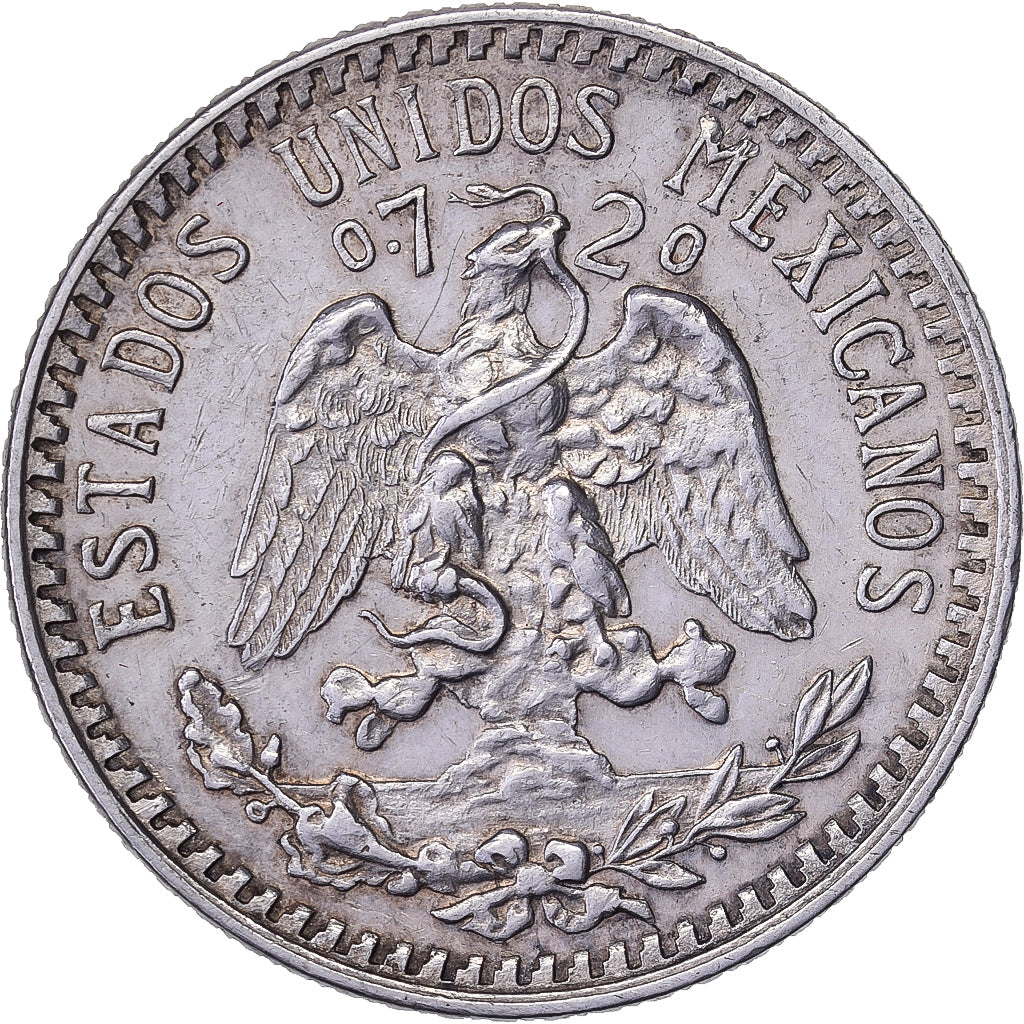 Mexico, 20 Centavos, 1941, Mexico City, Silver, AU(55-58)