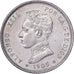 Spain, Alfonso XIII, 2 Pesetas, 1905, Madrid, Silver, AU(55-58)