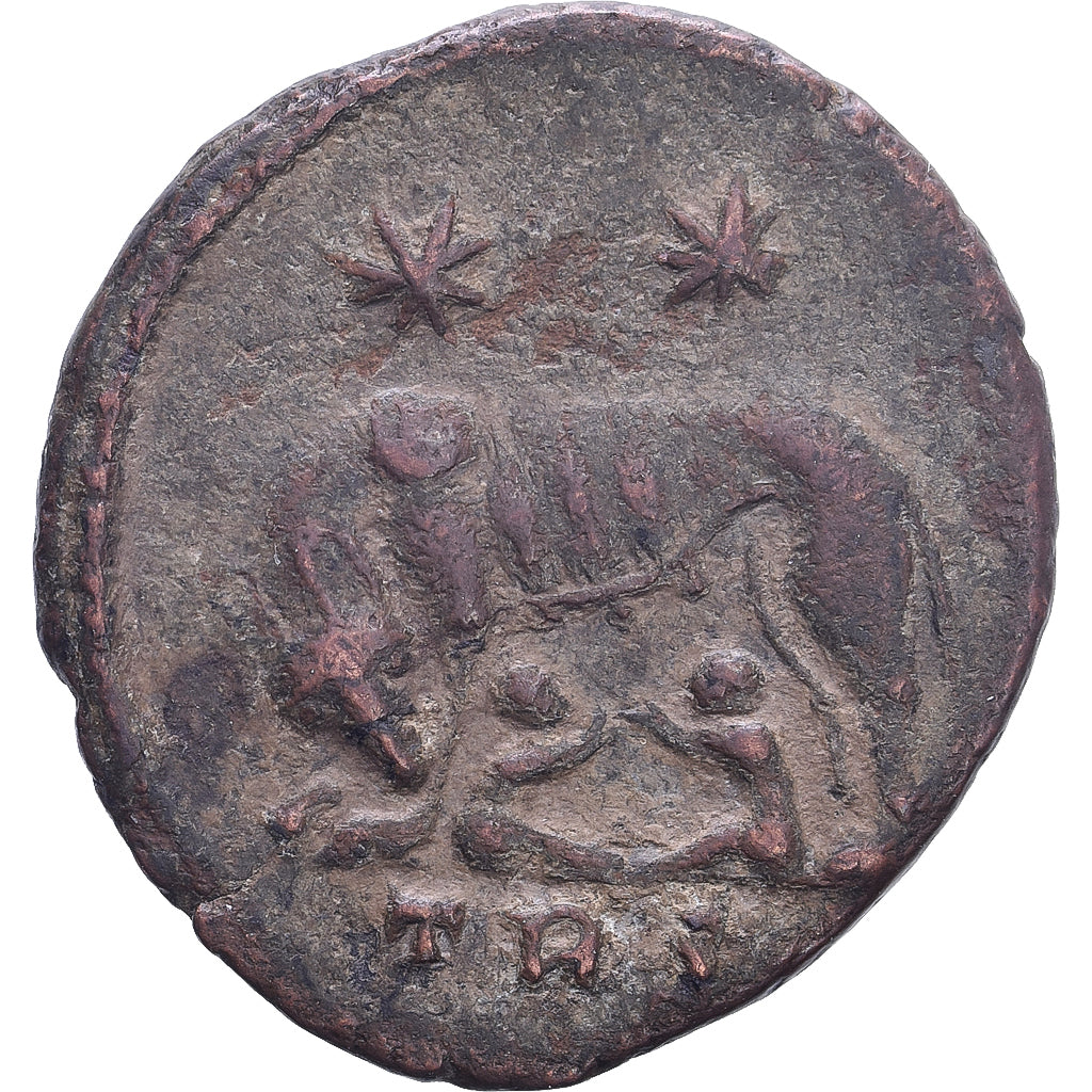 Roma, City Commemoratives, Follis, 307/310-337, Trier, Bronze, EF(40-45)