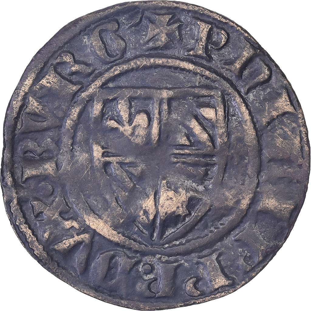 County of Flanders, Philippe le Hardi, Double Mite, 1384-1404, Billon, EF(40-45)