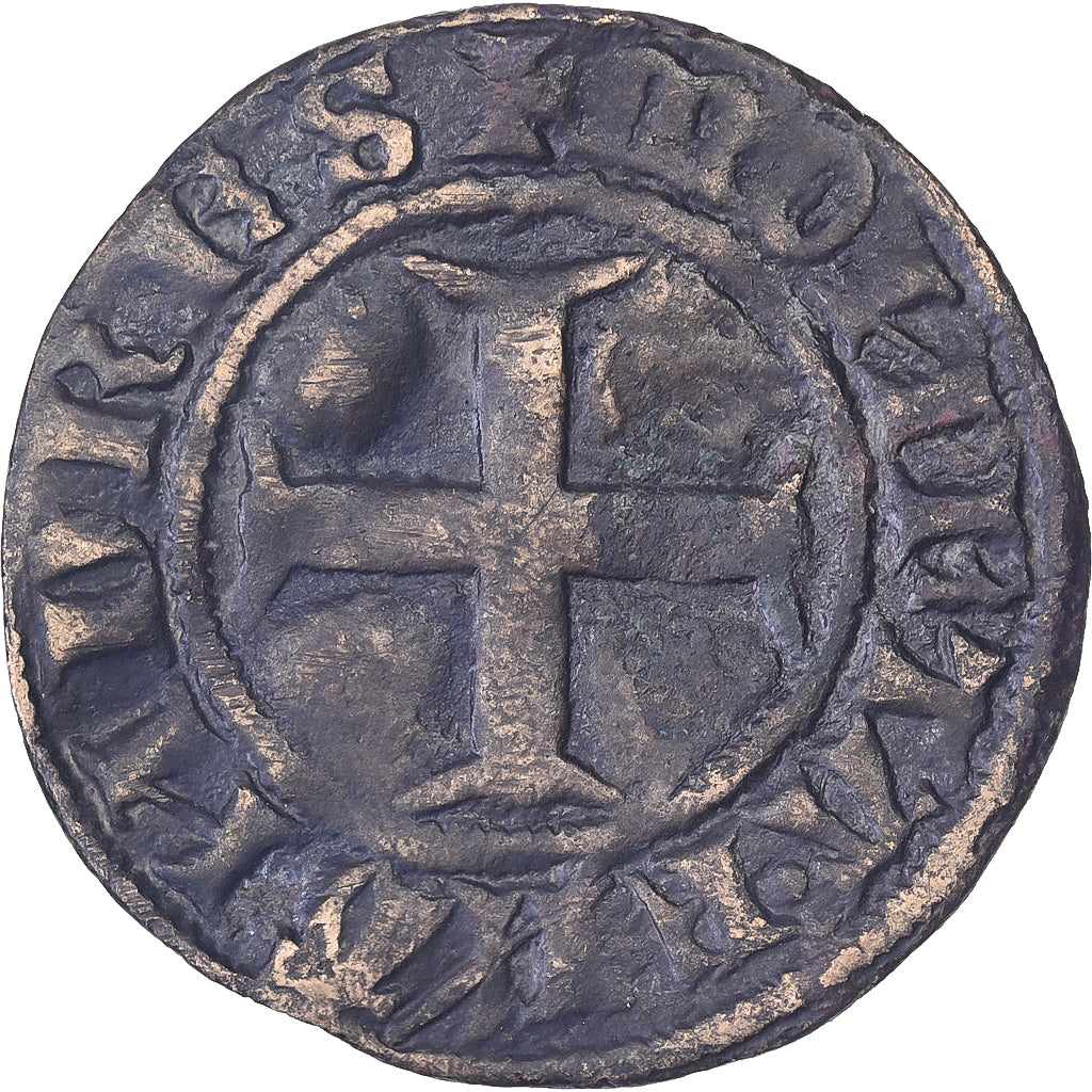 County of Flanders, Philippe le Hardi, Double Mite, 1384-1404, Billon, EF(40-45)