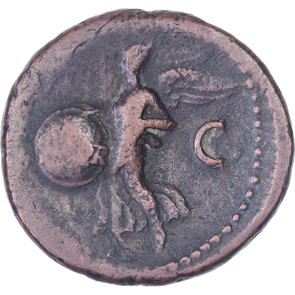 Néron, As, 62-68, Rome, Bronze, TB+