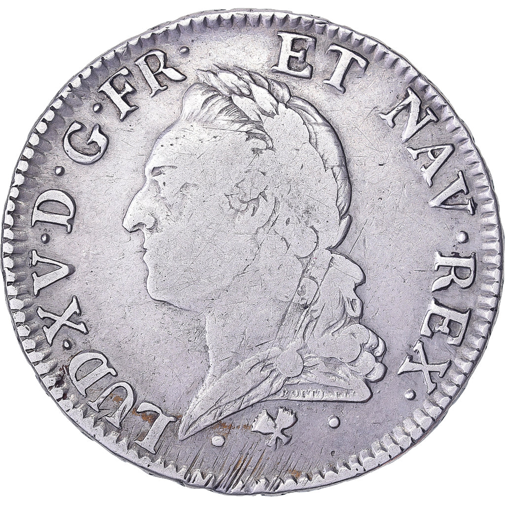 Frankreich, Louis XV, Écu à la vieille tête, 1774, Bayonne, Silber, S+