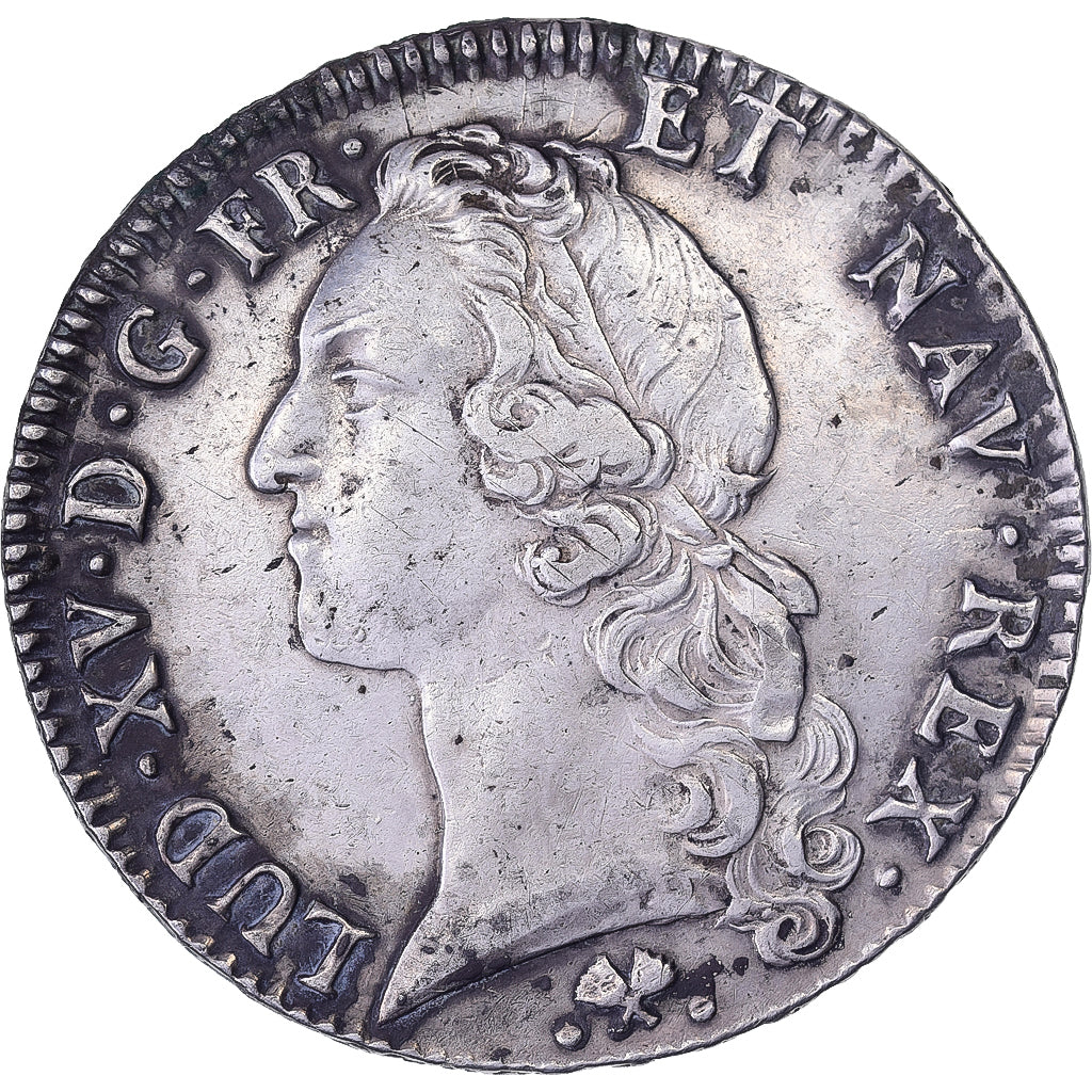 France, Louis XV, Écu au bandeau, 1768, Bayonne, Silver, EF(40-45), Gadoury:322