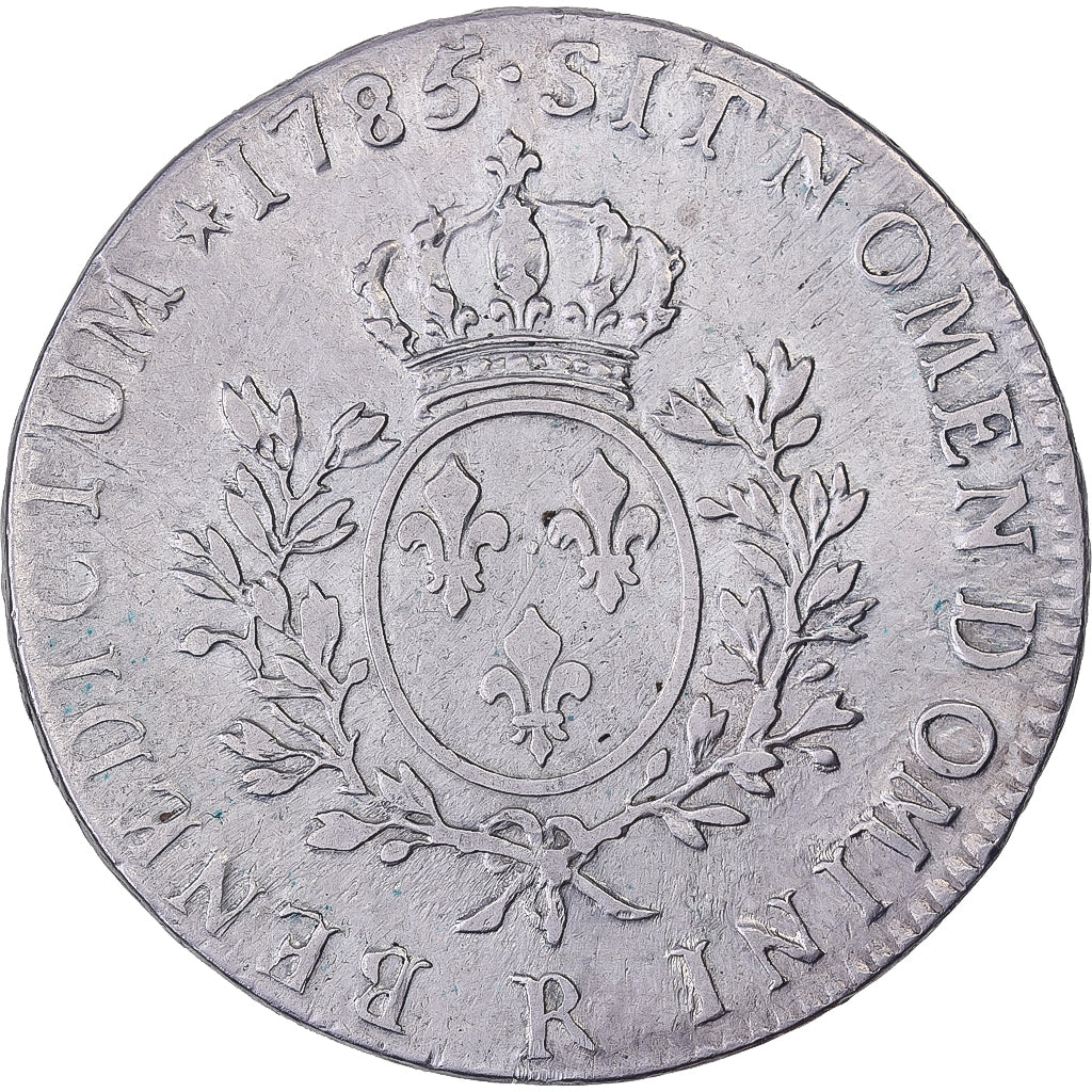 Francja, Louis XVI, Ecu aux branches d'olivier, 1785, Orléans, Srebro