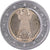 Germany, 2 Euro, error misaligned core, 2020, Hamburg, Bi-Metallic, MS(60-62)