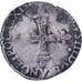 França, Henri III, 1/4 Ecu, 158[?], Rennes, Contemporary forgery, N/D