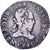 França, Henri III, Franc au Col Plat, 1582, Paris, Prata, VF(30-35)