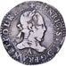 Francia, Henri III, Franc au Col Plat, 1582, Paris, Argento, MB+, Gadoury:496