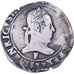 Francia, Henri III, Franc au Col Plat, 1577, Angers, Argento, MB, Gadoury:496