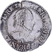 Francia, Henri III, 1/2 Franc au col plat, 1587, Paris, Argento, MB+