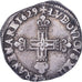 France, Louis XIII, 1/4 Ecu, 1629, Bayonne, Silver, EF(40-45), Gadoury:27