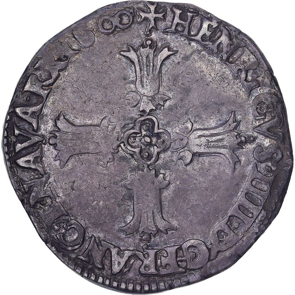 France, Henri IV, 1/4 Ecu, 1600, Bayonne, Argent, TB+, Gadoury:597