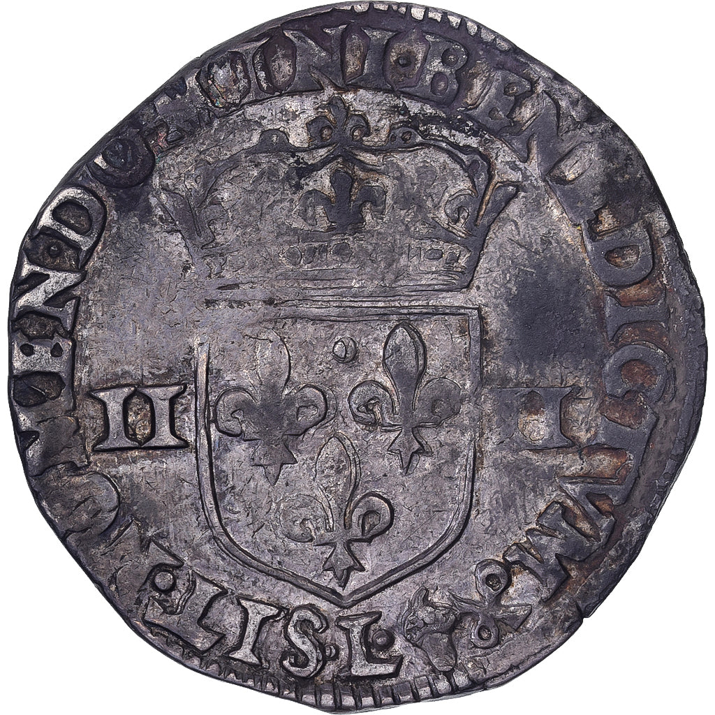 France, Henri IV, 1/4 Ecu, 1600, Bayonne, Argent, TB+, Gadoury:597