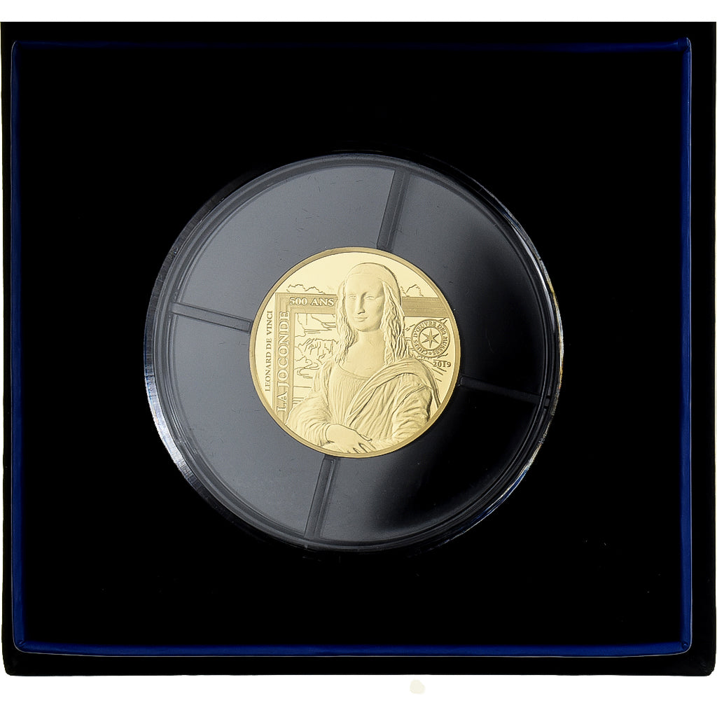 France, 50 Euro, la Joconde, Proof, 2019, MDP, Gold, MS(65-70)