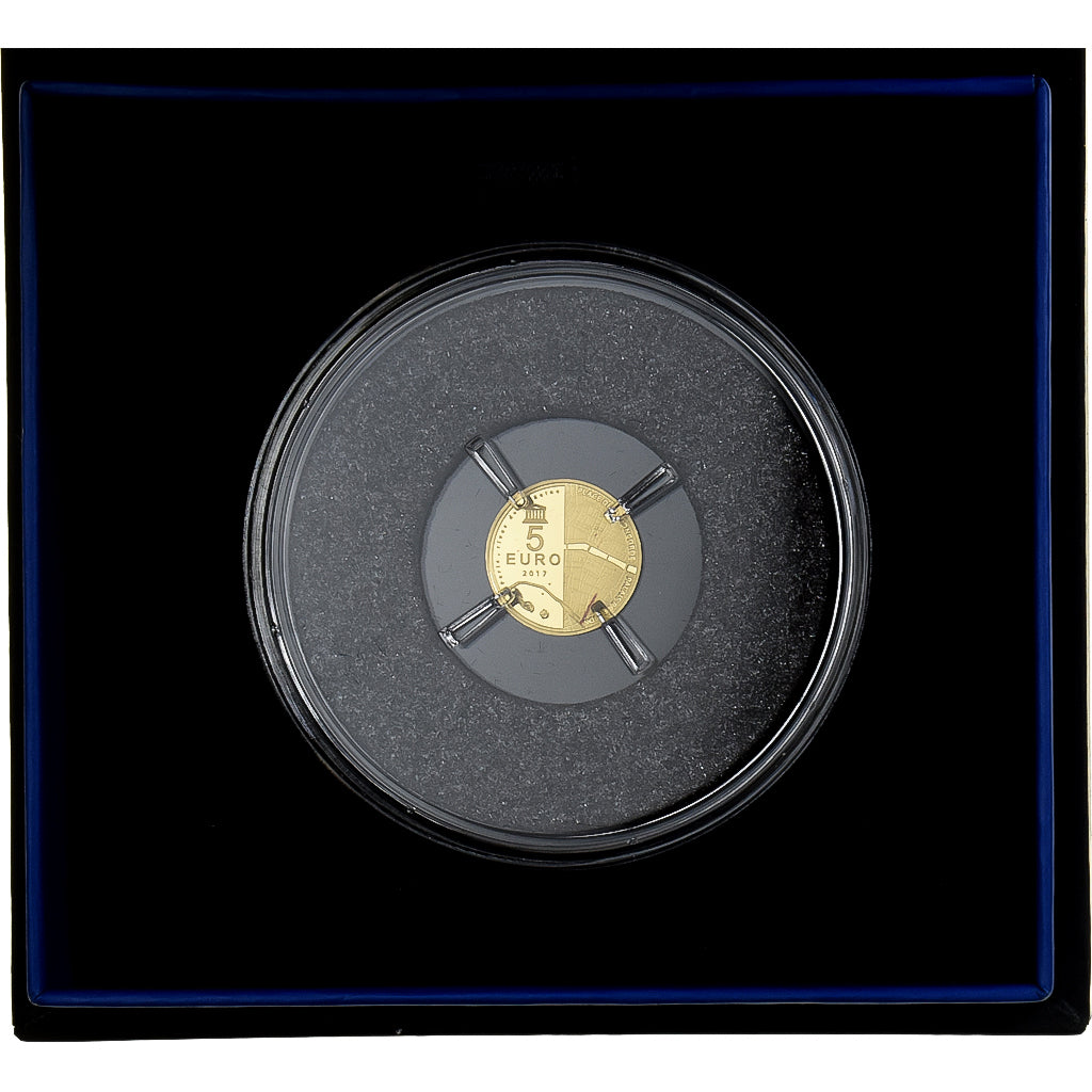 Frankreich, 5 Euro, UNESCO, Rives de Seine, PP, 2017, MDP, Gold, STGL