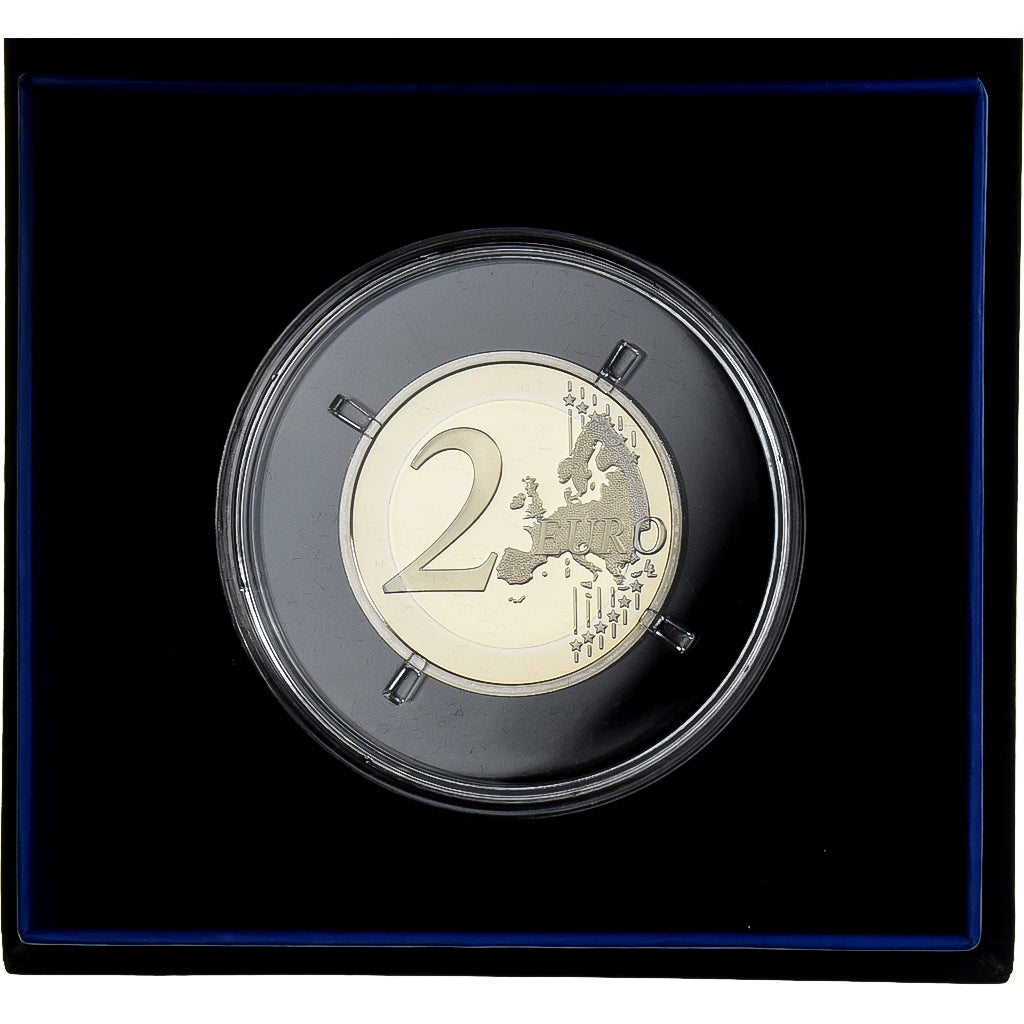 France, 2 Euro, François Mitterrand, Proof, 2016, MDP, Bi-Metallic, MS(65-70)