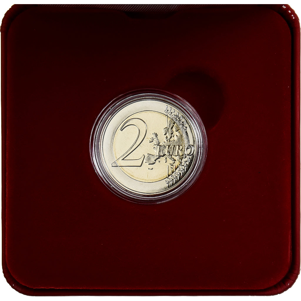 Monaco, 2 Euro, mariage princier, BU, 2011, MDP, Bi-Metallic, STGL