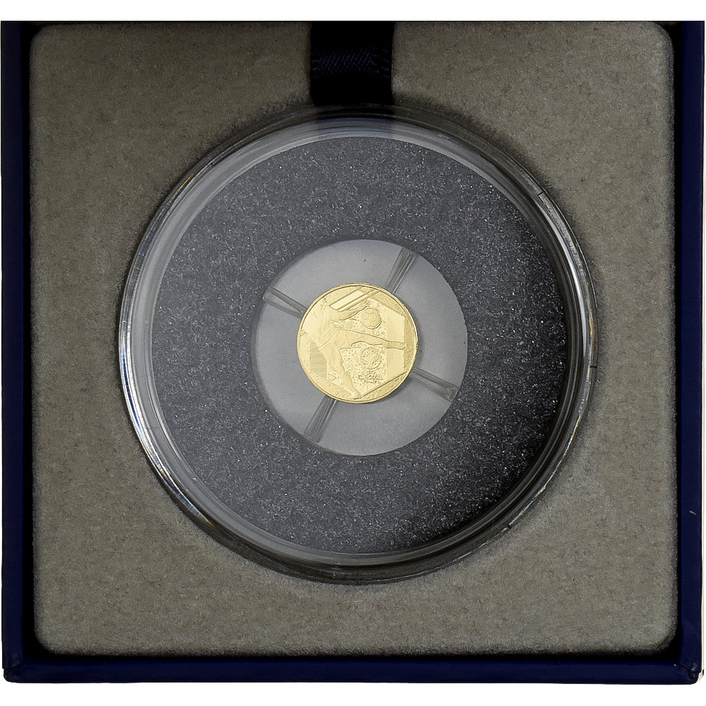 France, 5 Euro, UEFA Euro 2016, Proof, 2016, MDP, Gold, MS(65-70)