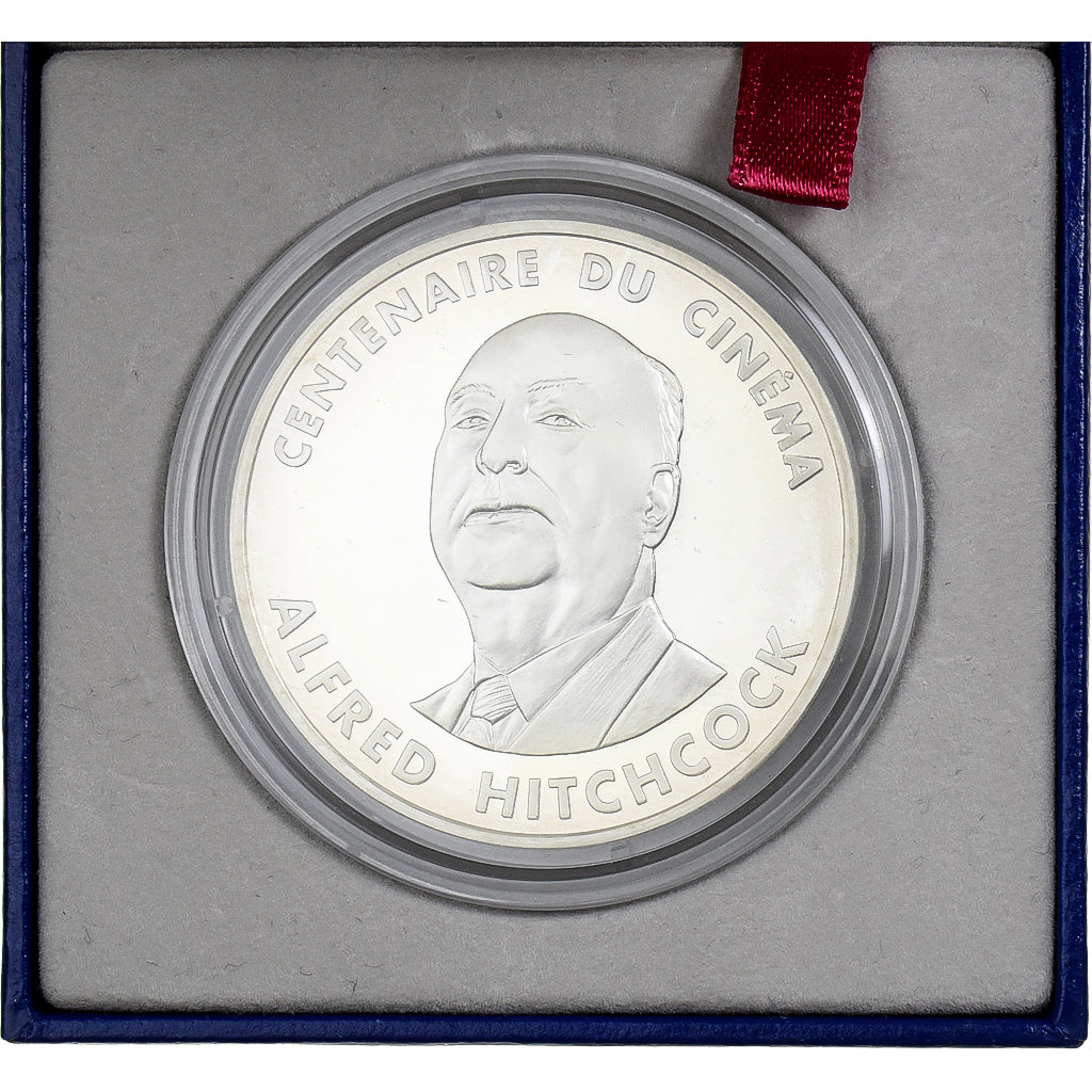 France, 100 Francs, Alfred Hitchcock, Centenaire du Cinéma, 1995, MDP, Proof