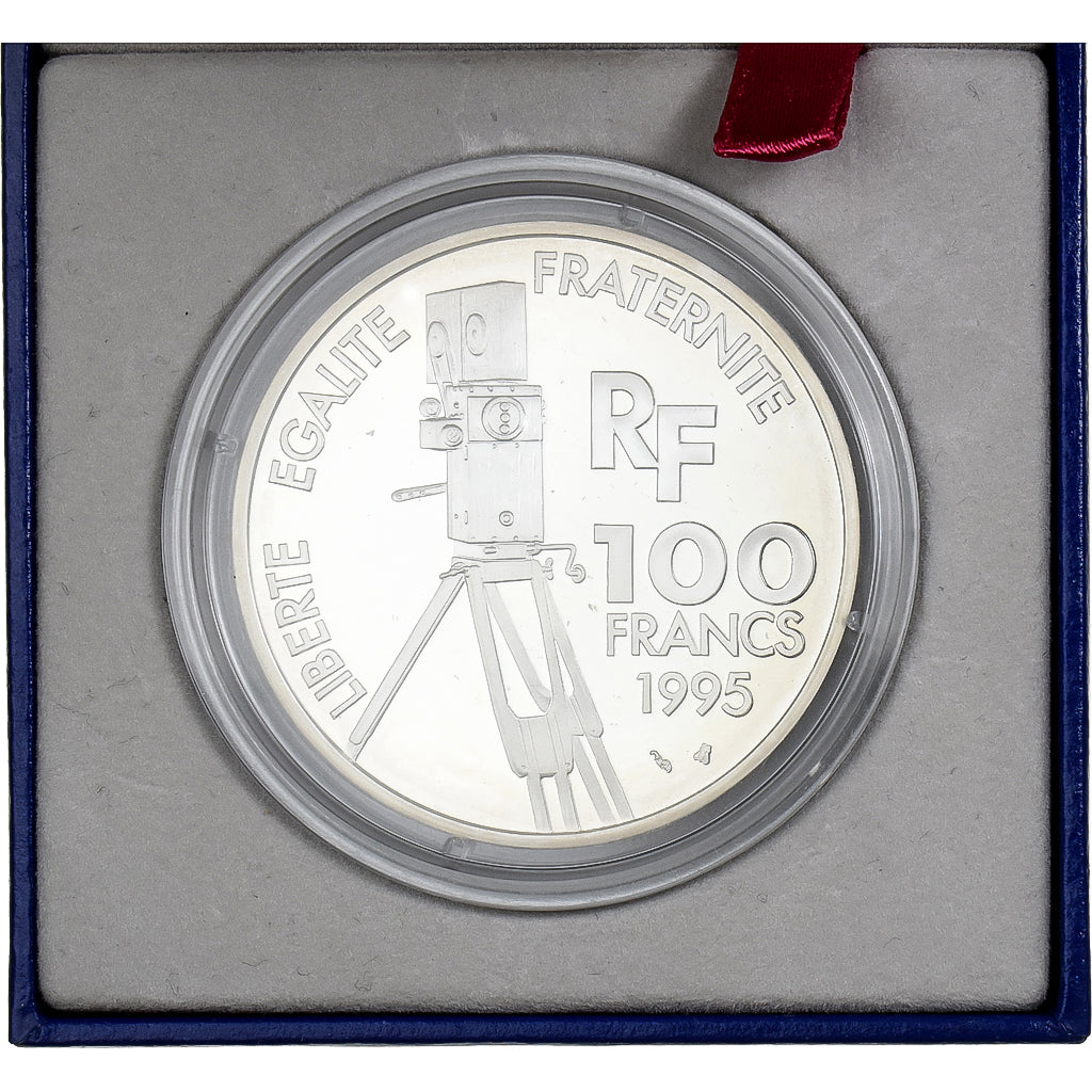 France, 100 Francs, Alfred Hitchcock, Centenaire du Cinéma, 1995, MDP, Proof