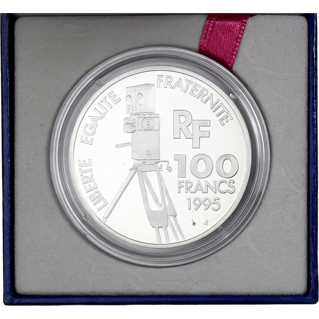 France, 100 Francs, Gérard Philipe, Centenaire du Cinéma, 1995, MDP, Proof