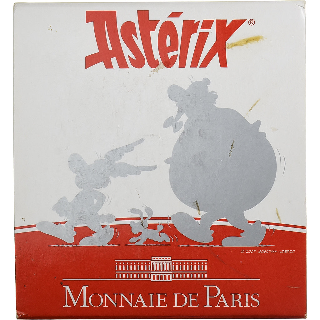 France, 1-1/2 Euro, Astérix - The magic potion, Proof, 2007, MDP, Silver