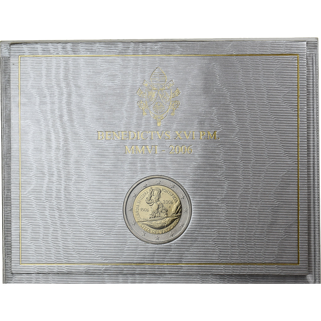 CITTÀ DEL VATICANO, 2 Euro, 500th Anniversary of the Swiss Guard, 2006, Rome