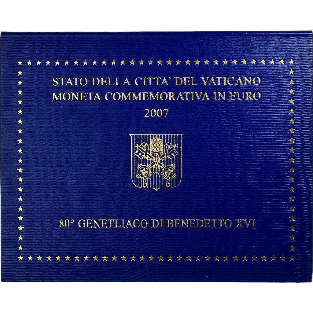 CITTÀ DEL VATICANO, Benedict XVI, 2 Euro, 80th birthday Pope Benedict XVI