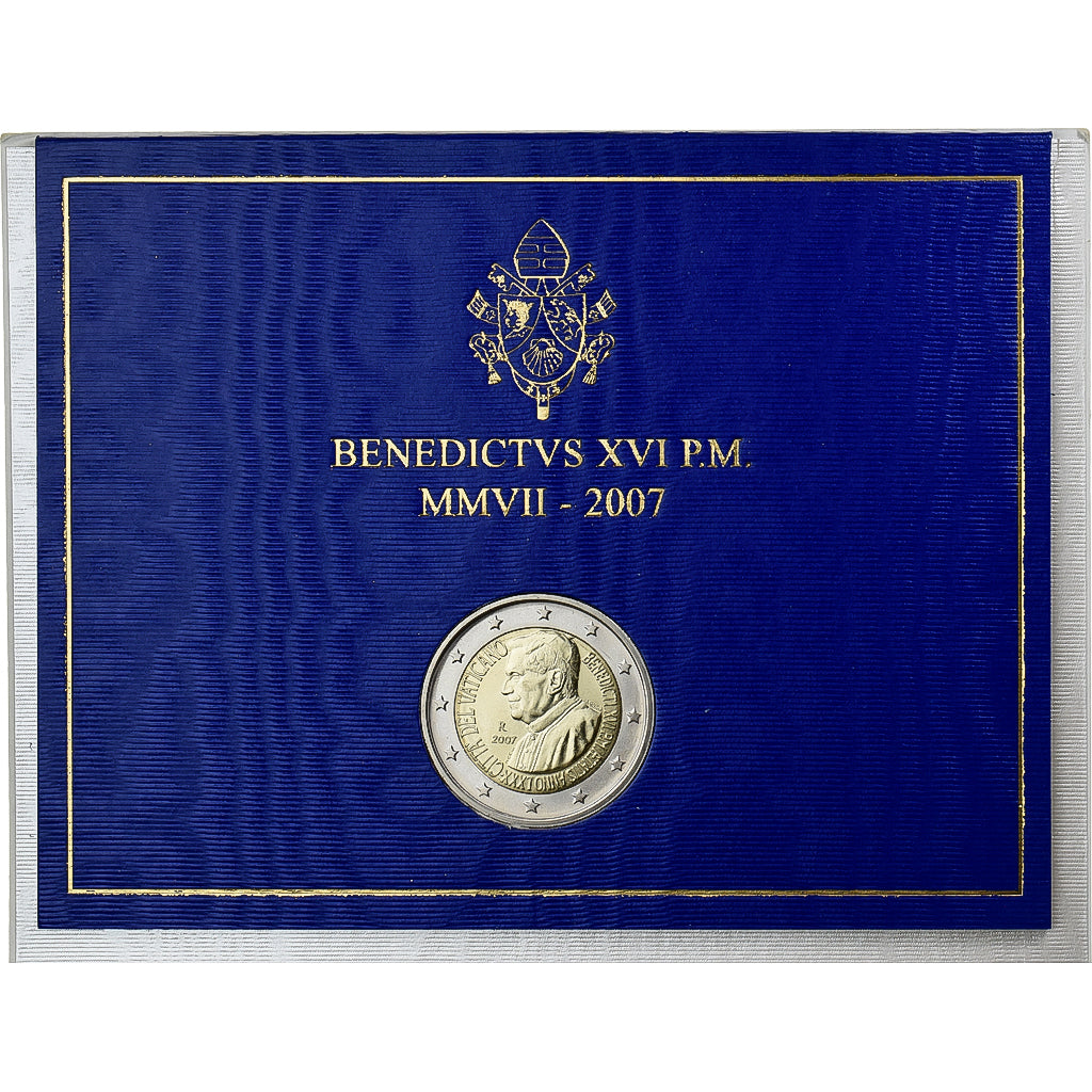 CITTÀ DEL VATICANO, Benedict XVI, 2 Euro, 80th birthday Pope Benedict XVI