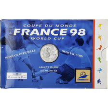Francia, 1 Franc + Token, Coupe du Monde 1998, 1997, MDP, Argento, FDC
