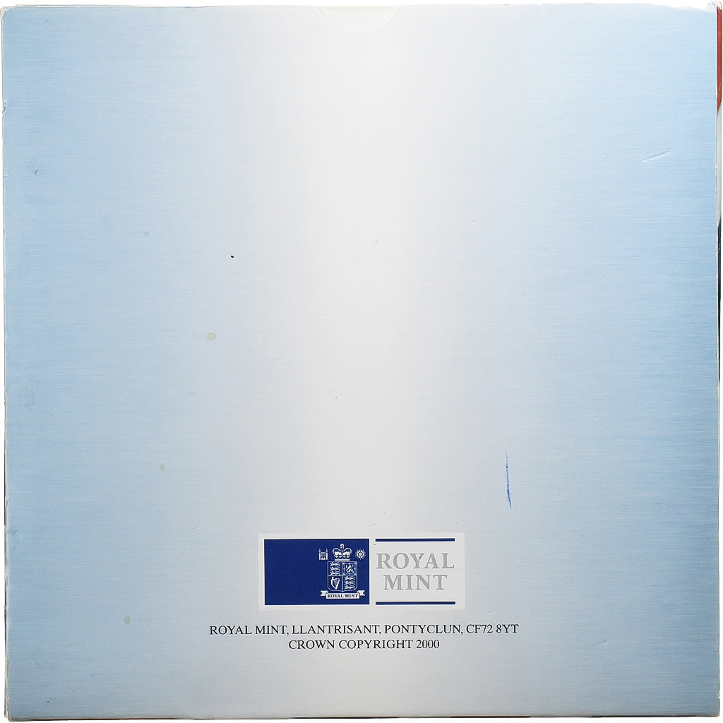 Wielka Brytania, Set 1 Penny - 2 Pounds, 2000, BU, ND, MS(65-70)