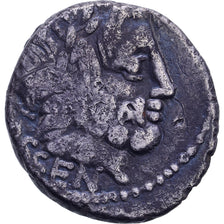 Rubria, Denarius, 87 BC, Rome, Silver, VF(30-35), Crawford:348/1