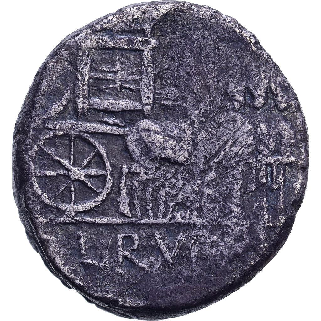 Rubria, Denarius, 87 BC, Rome, Silver, VF(30-35), Crawford:348/1