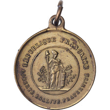 France, Médaille, Banquet de Vendôme, 1848, Laiton, TTB+