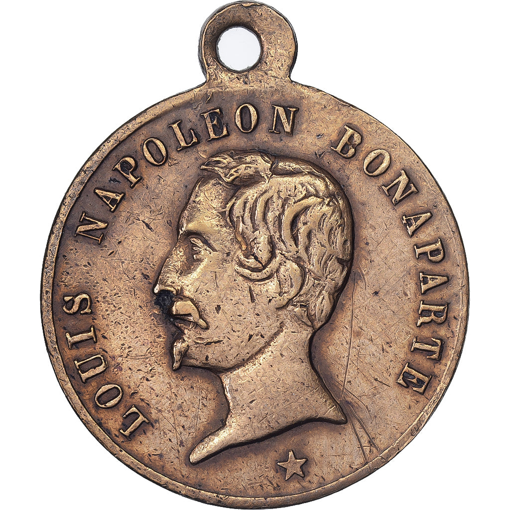 France, Médaille, Louis Napoléon Bonaparte Réélu au Suffrage Universel