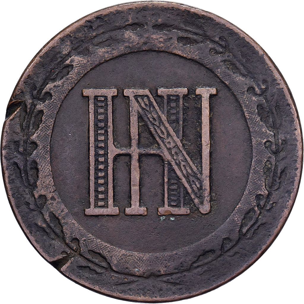 Kingdom of Westphalia, Jérôme Bonaparte, 2 Centimes, 1809, Cassel, Copper