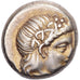 Lesbos, Hekte, ca. 375-325 BC, Mytilene, Elettro, BB+, SNG-Cop:324