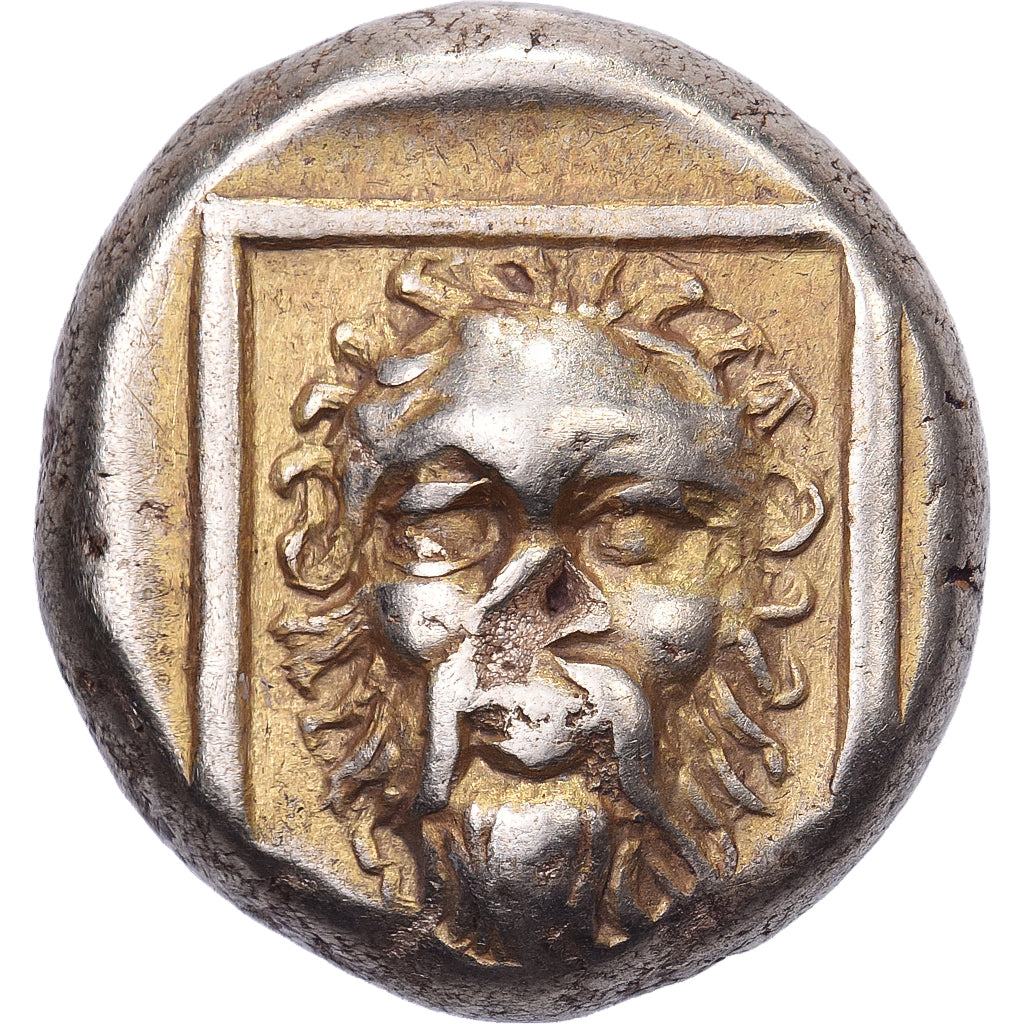 Lesbos, Hekte, ca. 375-325 BC, Mytilene, Elettro, BB+, SNG-Cop:324