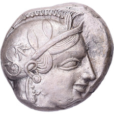 Attica, Tetradrachm, ca. 465-460 BC, Athens, Silber, SS, SNG-Cop:31-40