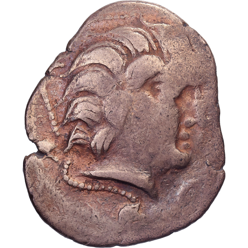 Pictones, Santones, Statère à la main, 1st century BC, Elettro, MB+