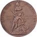 France, Token, Ligue des Patriotes, 1882, Bronze, AU(50-53)