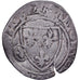 Frankreich, Charles VI, Blanc Guénar, 1380-1422, Countermarked, Billon, S
