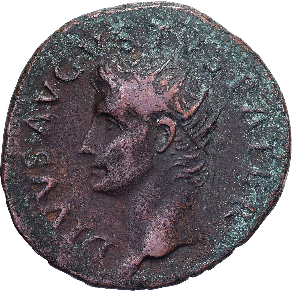 Divus Augustus, As, 22-30, Rome, Bronzo, BB+, RIC:81